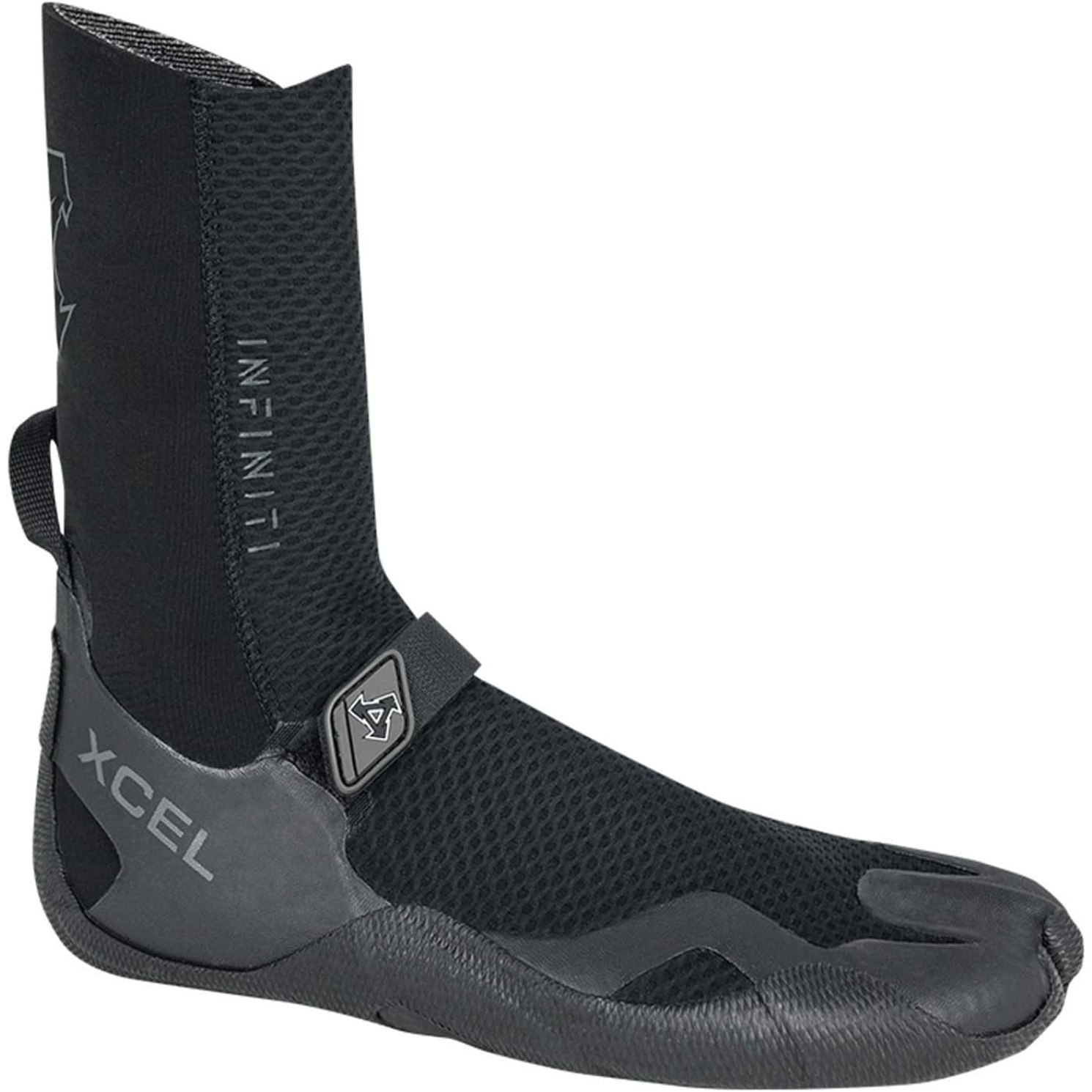 2026 Xcel Infiniti 7mm Round Toe Wetsuit Boots XW21AN077820 - Black